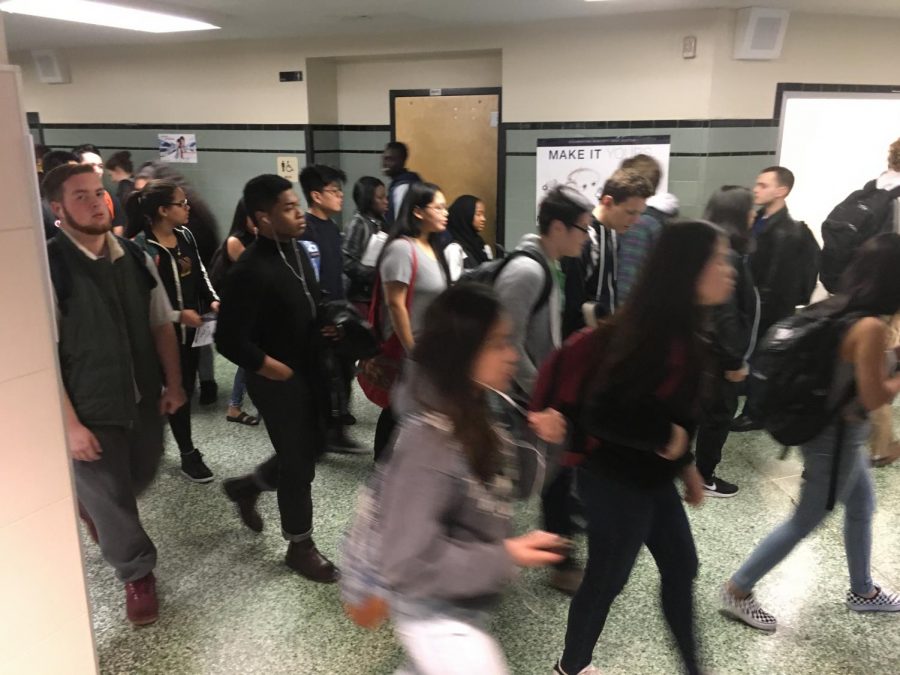 The hallways of West High are filled with students expressing themselves through their attire.