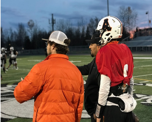 Head Coach Tim Davis, Frank Mendoza and Josh Stoltze talk about infiltrating the defense weak points and where the running back will be lined up during state.