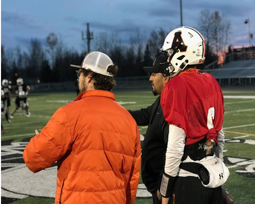 Head Coach Tim Davis, Frank Mendoza and Josh Stoltze talk about infiltrating the defense weak points and where the running back will be lined up during state. 