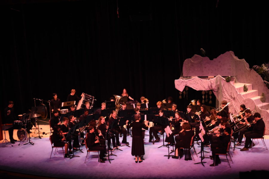 West High band under the direction of Kirby Kauffman. Photo by: Lakaelynn Price.