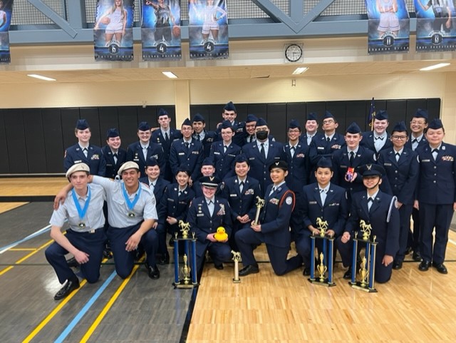 1st Year Color Guard, First Place

1st Year Unarmed, First place

Varsity Color Guard, Third Place

Varsity Unarmed, First Place

Armed, Third Place 

Dual Armed Exhibition, First Place. Photo by Jeffrey Ullom